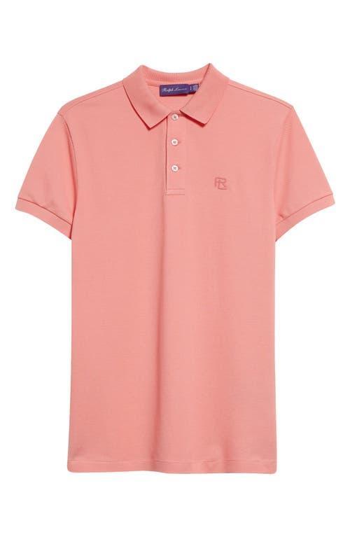 Ralph Lauren Purple Label Embroidered Logo Cotton Piqu Polo Product Image