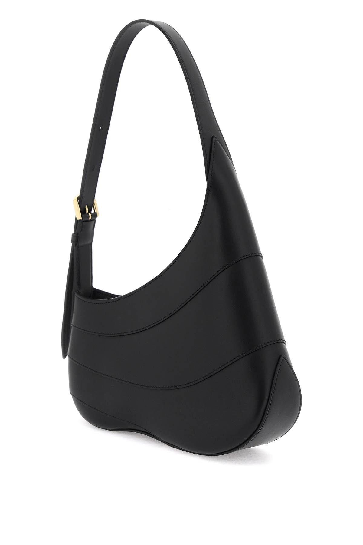 Djinn Zipped Hobo Bag In Black Product Image