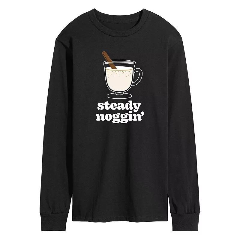 Mens Steady Noggin Long Sleeve Graphic Tee Product Image