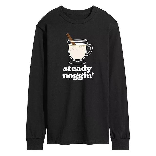 Mens Steady Noggin Long Sleeve Graphic Tee Product Image