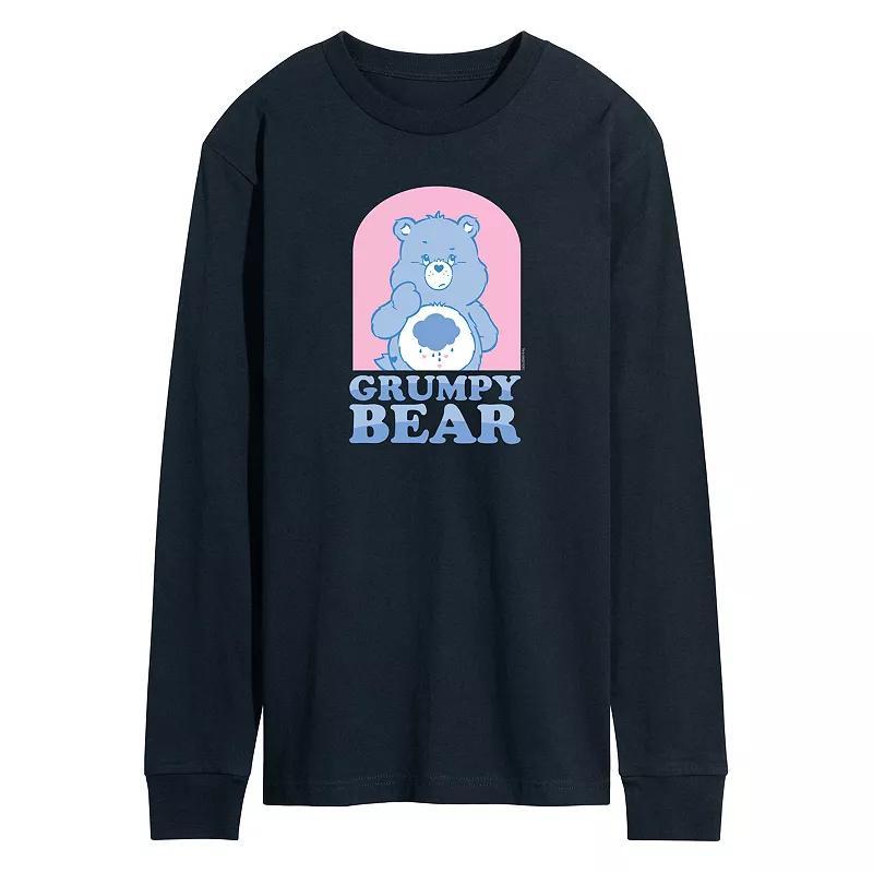 Mens Care Bears Pastel Grumpy Bear Long Sleeve Product Image