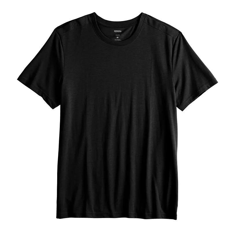 Mens Adaptive Sonoma Goods For Life Easy Dressing Crew Tee Green Night Product Image