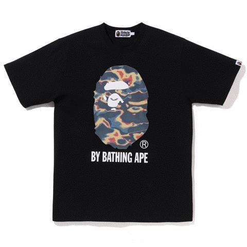 BAPE THERMOGRAPHY BY BATHING APE TEE MENS Male Product Image