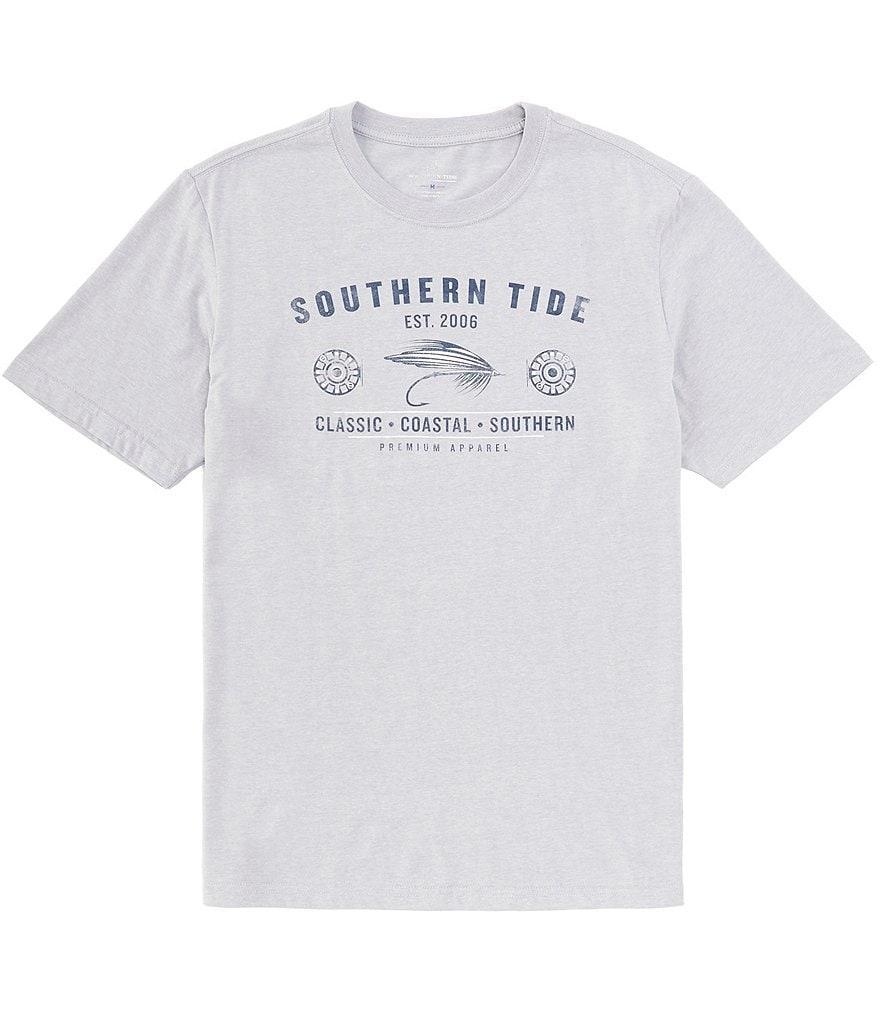 Southern Tide Heather Reel Fly Premium Apparel Short Sleeve T-Shirt Product Image