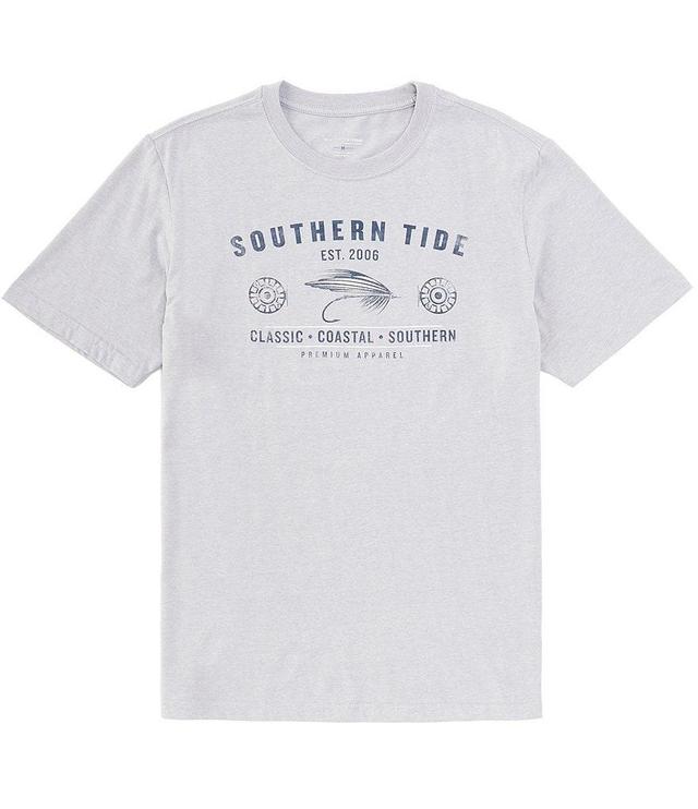 Southern Tide Heather Reel Fly Premium Apparel Short Sleeve T-Shirt Product Image