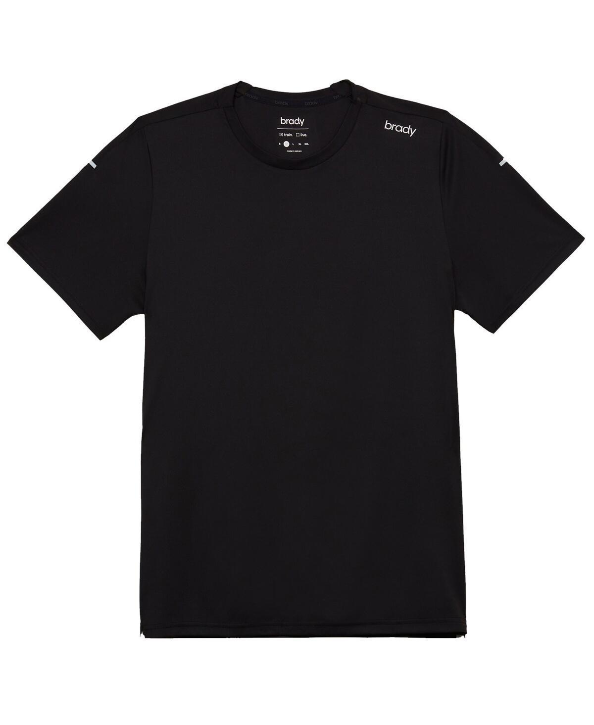 Mens Brady Black Cool Touch Performance T-shirt Product Image