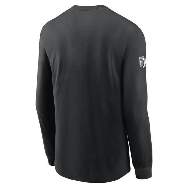 Minnesota Vikings Sideline Team Issue Nike Mens Dri-FIT NFL Long-Sleeve T-Shirt Product Image