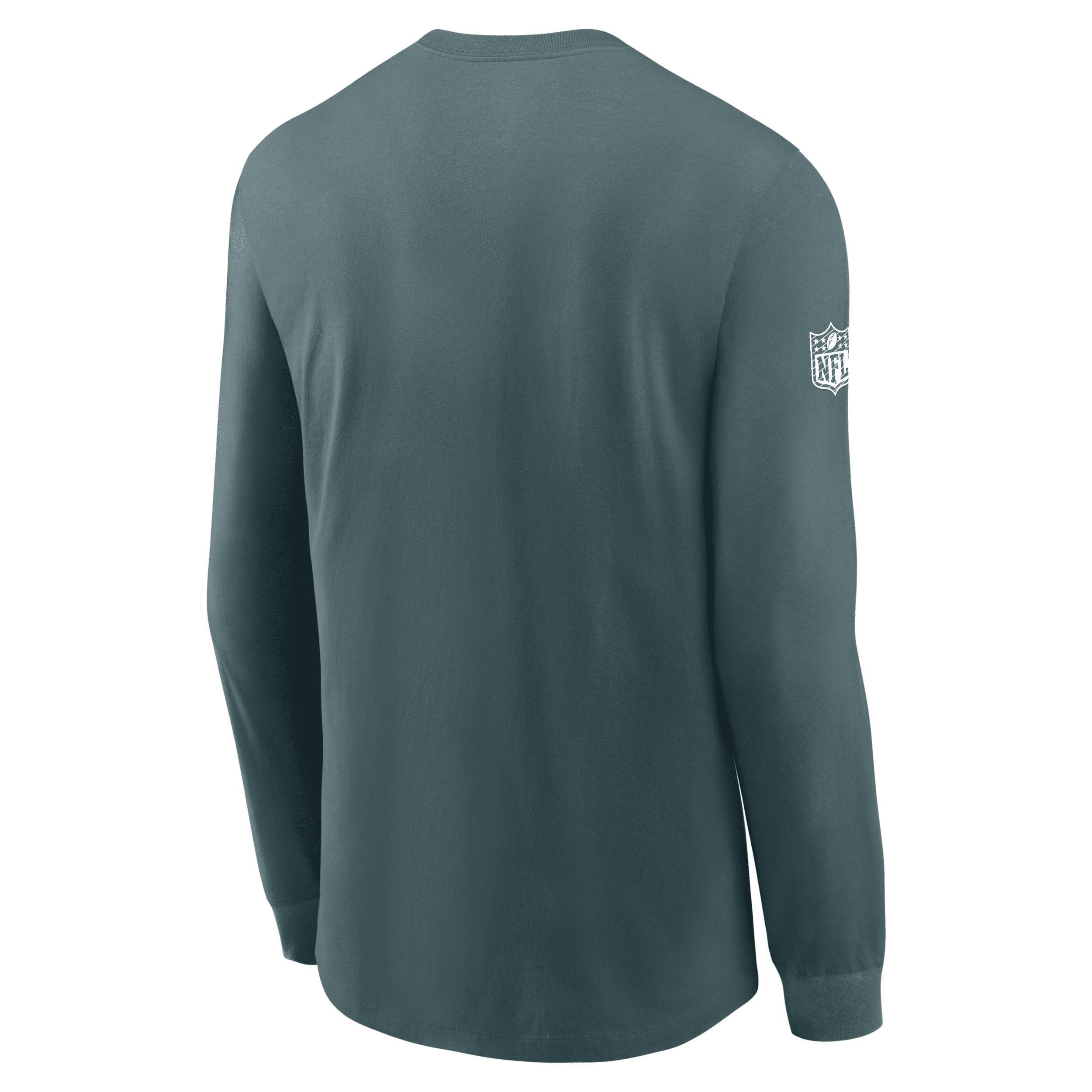 Jacksonville Jaguars Sideline Team Issue Nike Men's Dri-FIT NFL Long-Sleeve T-Shirt Product Image