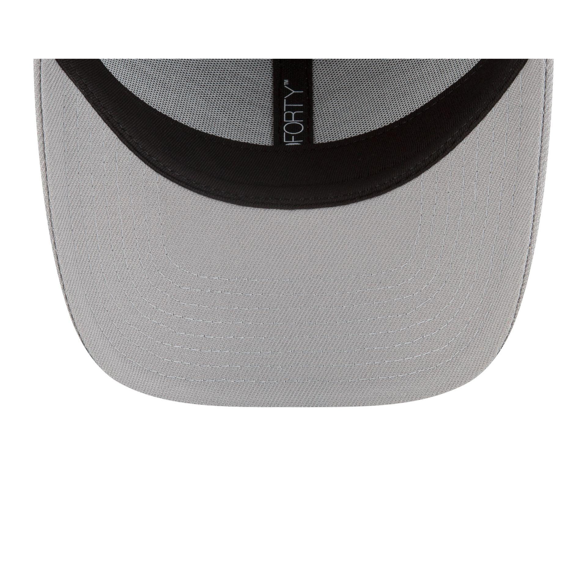 J. Lindeberg Gray 9FORTY Snapback Hat Male Product Image