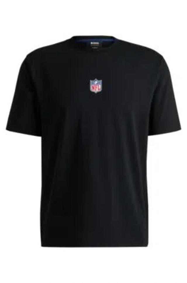 HUGO BOSS Boss X Nfl Stretch-cotton T-shirt With Special Branding In Nfl Generic Product Image