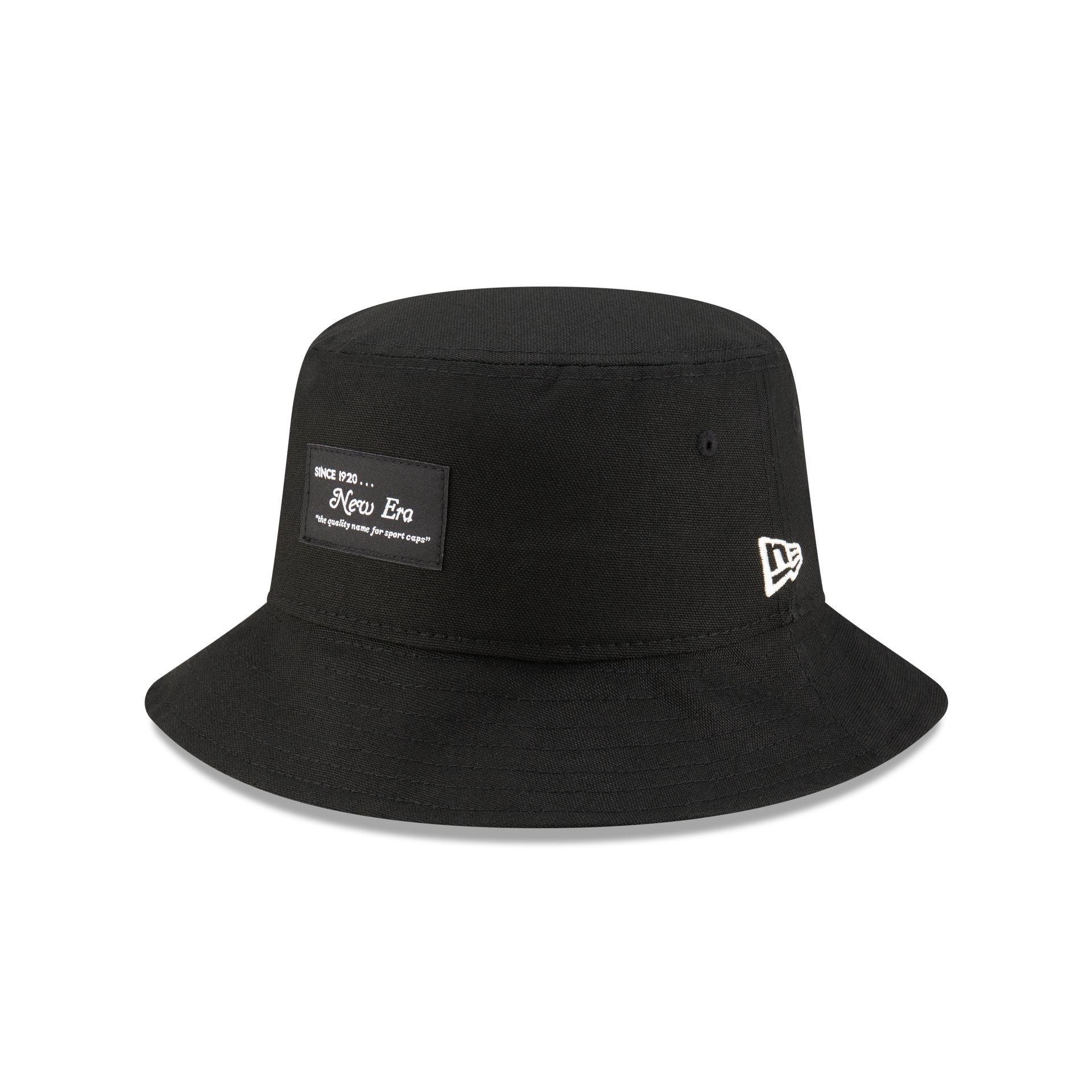 New Era Cap Black Duck Canvas Bucket Hat Male Product Image