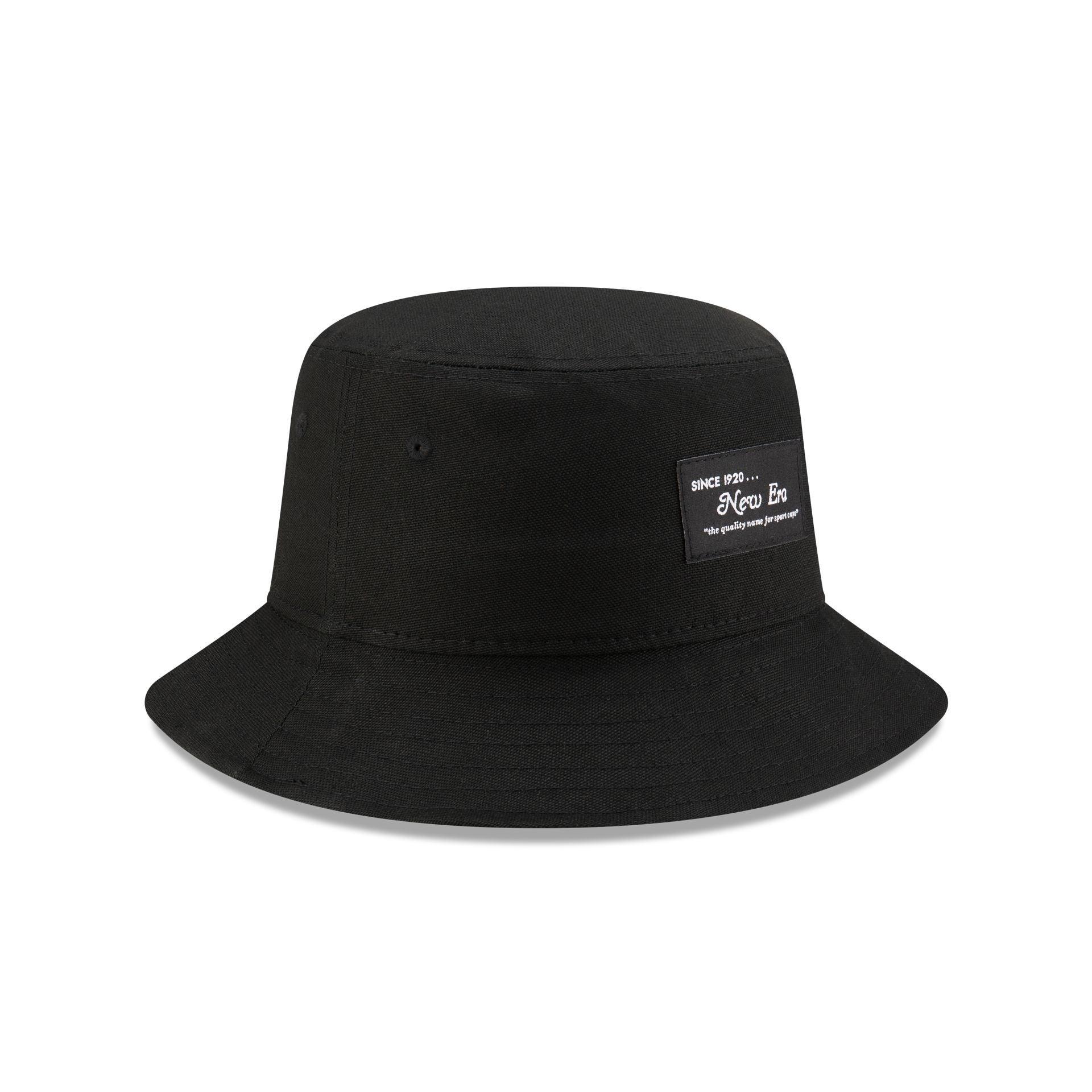 New Era Cap Black Duck Canvas Bucket Hat Male Product Image