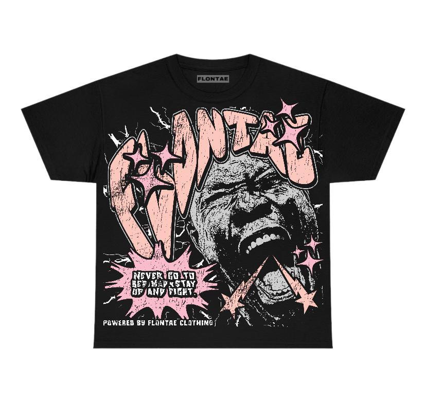 Legend Pink 11s Low Flontae T-Shirt Never Quit Graphic Product Image