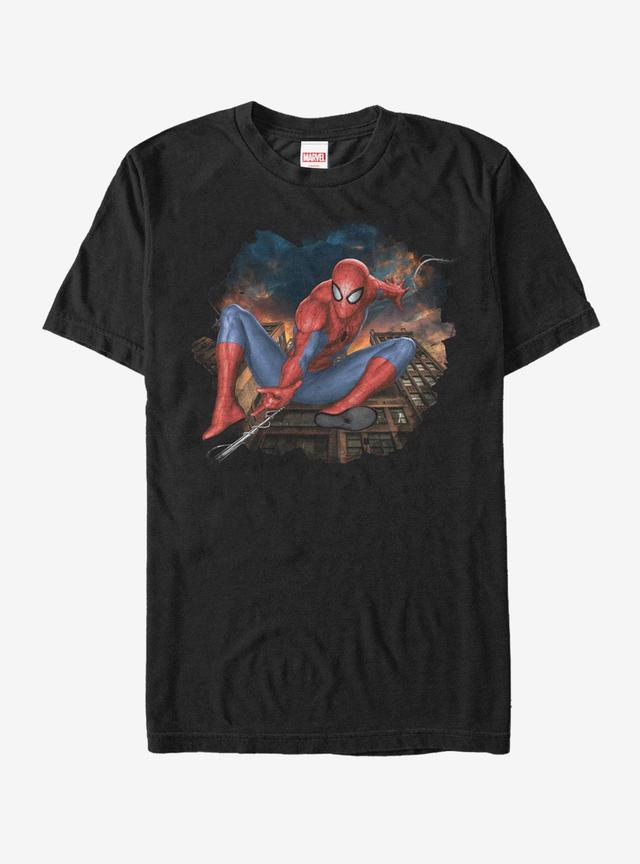 Marvel Spider-Man Web Leap T-Shirt Product Image