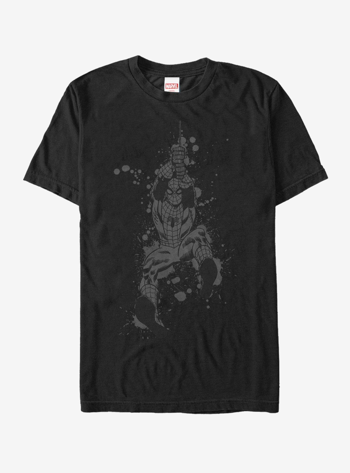 Marvel Spider-Man Paint Splatter Swing T-Shirt Product Image