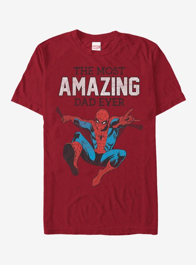 Marvel Spider-Man Amazing Dad T-Shirt Product Image