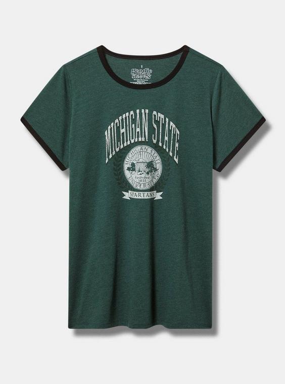 Michigan State Fit Cotton Ringer Tee Product Image