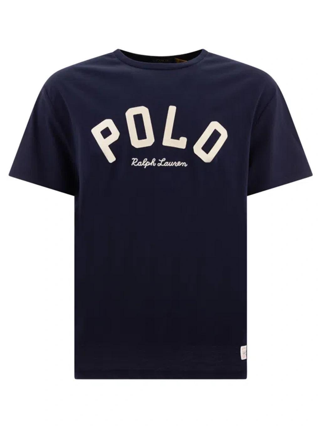 "" T-shirt In Blue Product Image