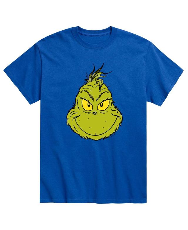 Mens Dr. Seuss The Grinch Face T-shirt Product Image