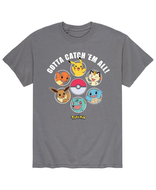 Mens Pokmon Gotta Catch Em All Tee Grey Product Image