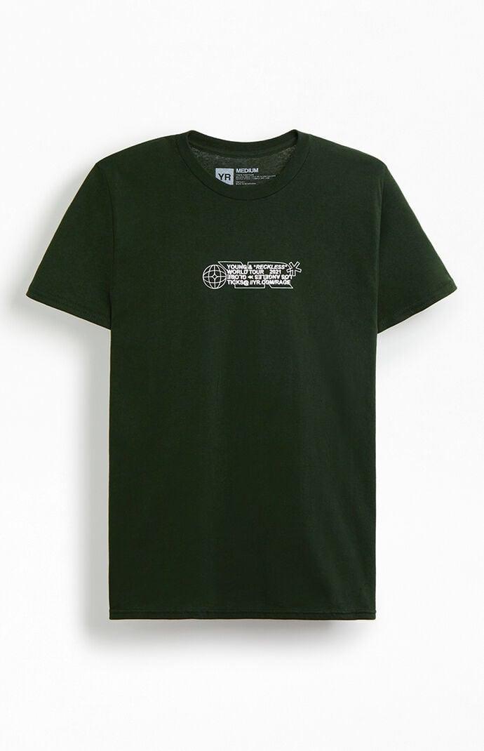 Young & Reckless Men's World Tour T-Shirt Product Image