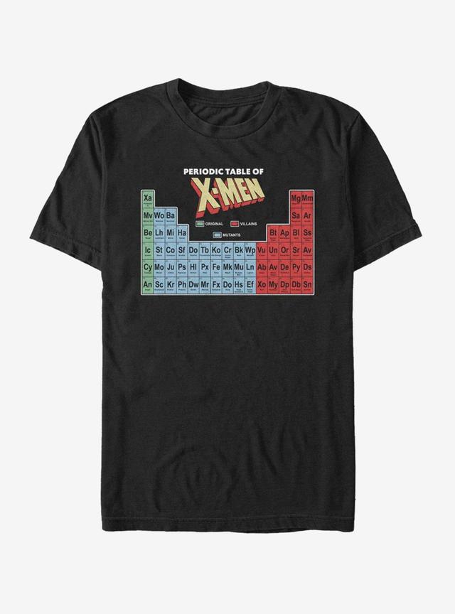 Marvel X-Men X-Men Periodic Table T-Shirt Product Image