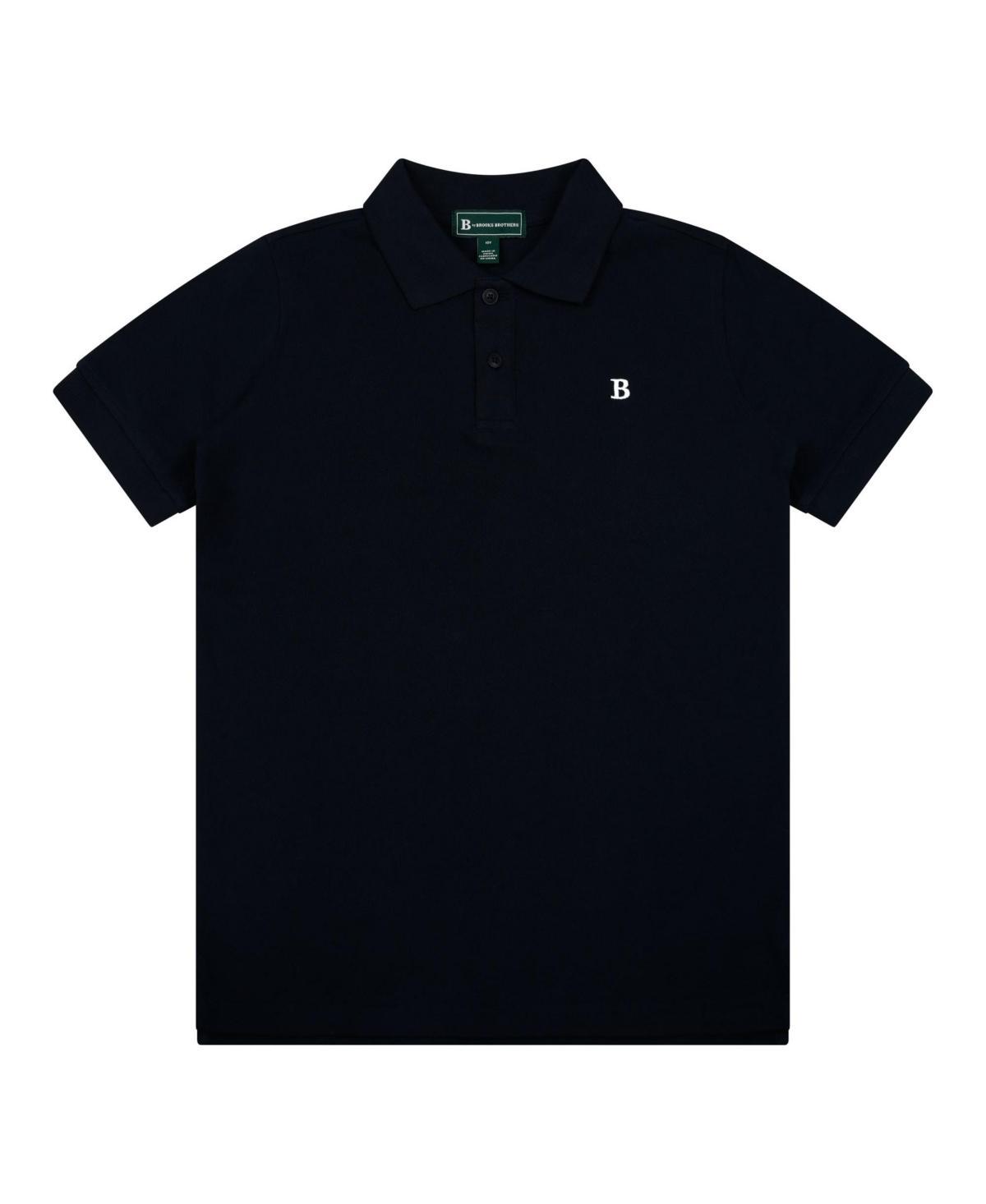 B by Brooks Brothers Big Boys Short Sleeve Pique Polo Shirt Product Image