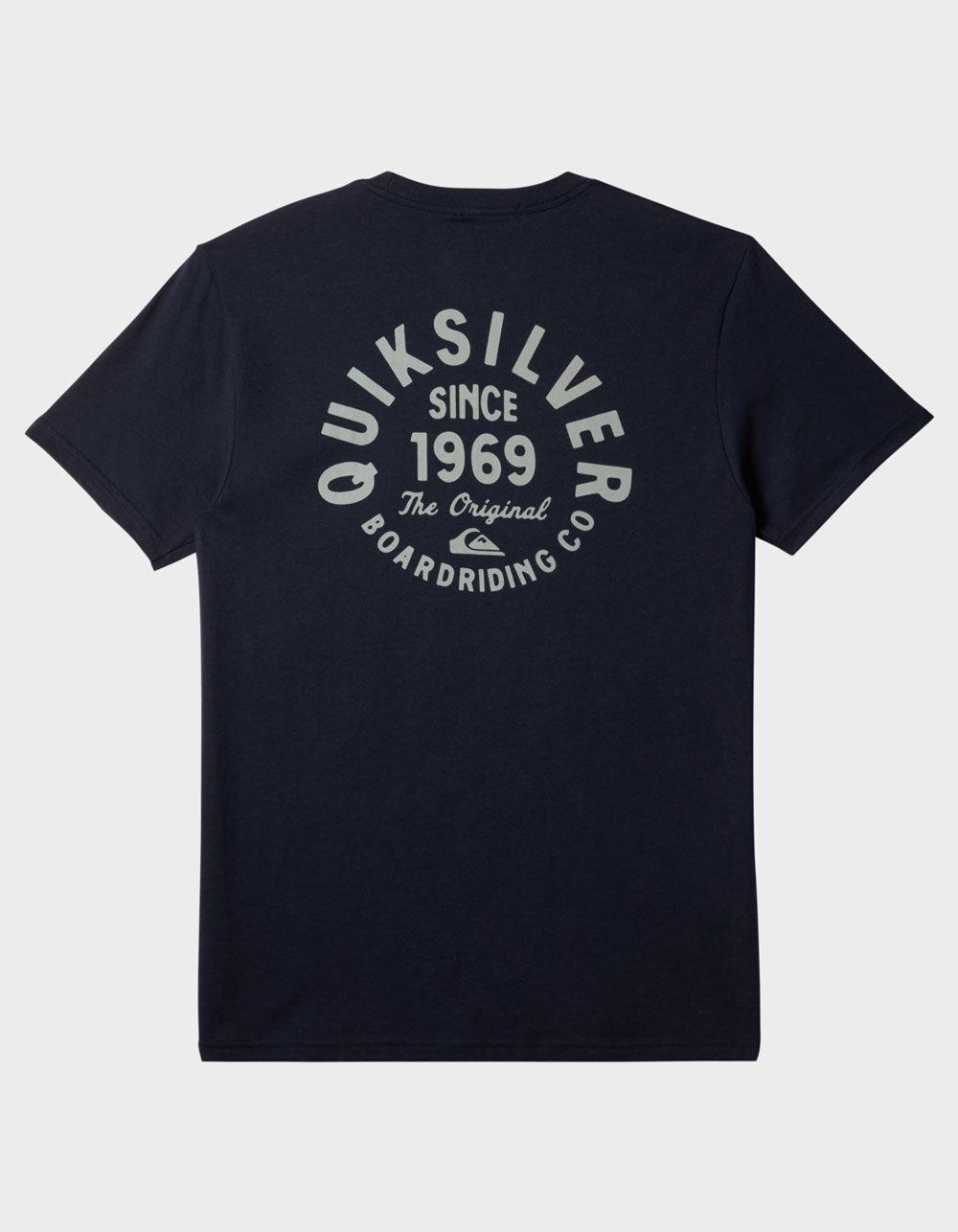 QUIKSILVER Circled Script Mens Tee Product Image