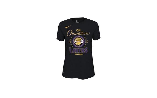 Nike Womens Los Angeles Lakers Locker Room Champ T-Shirt Product Image