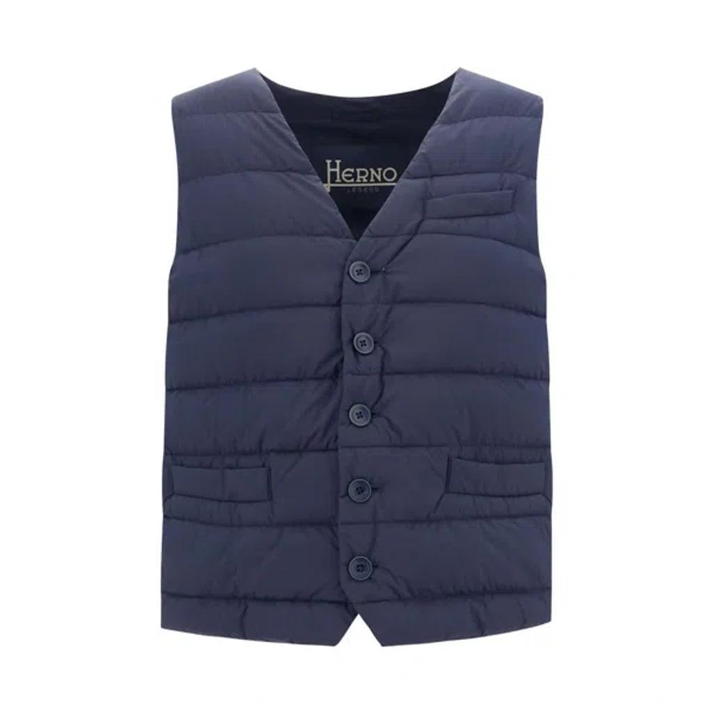 HERNO Down Jackets In Blue Product Image