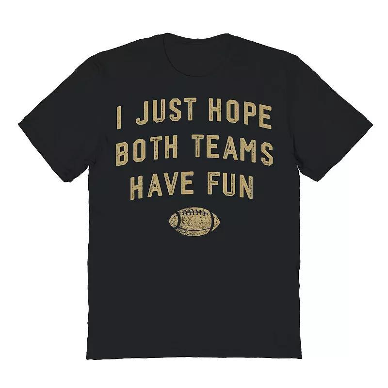 Adult I Just Hope Both Teams Graphic Tee, Mens Product Image