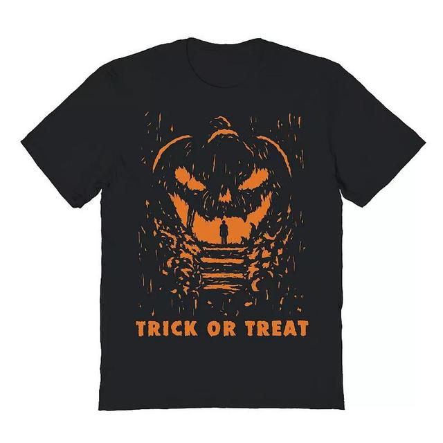 Mens Trick or Treat! Halloween Graphic Tee Product Image