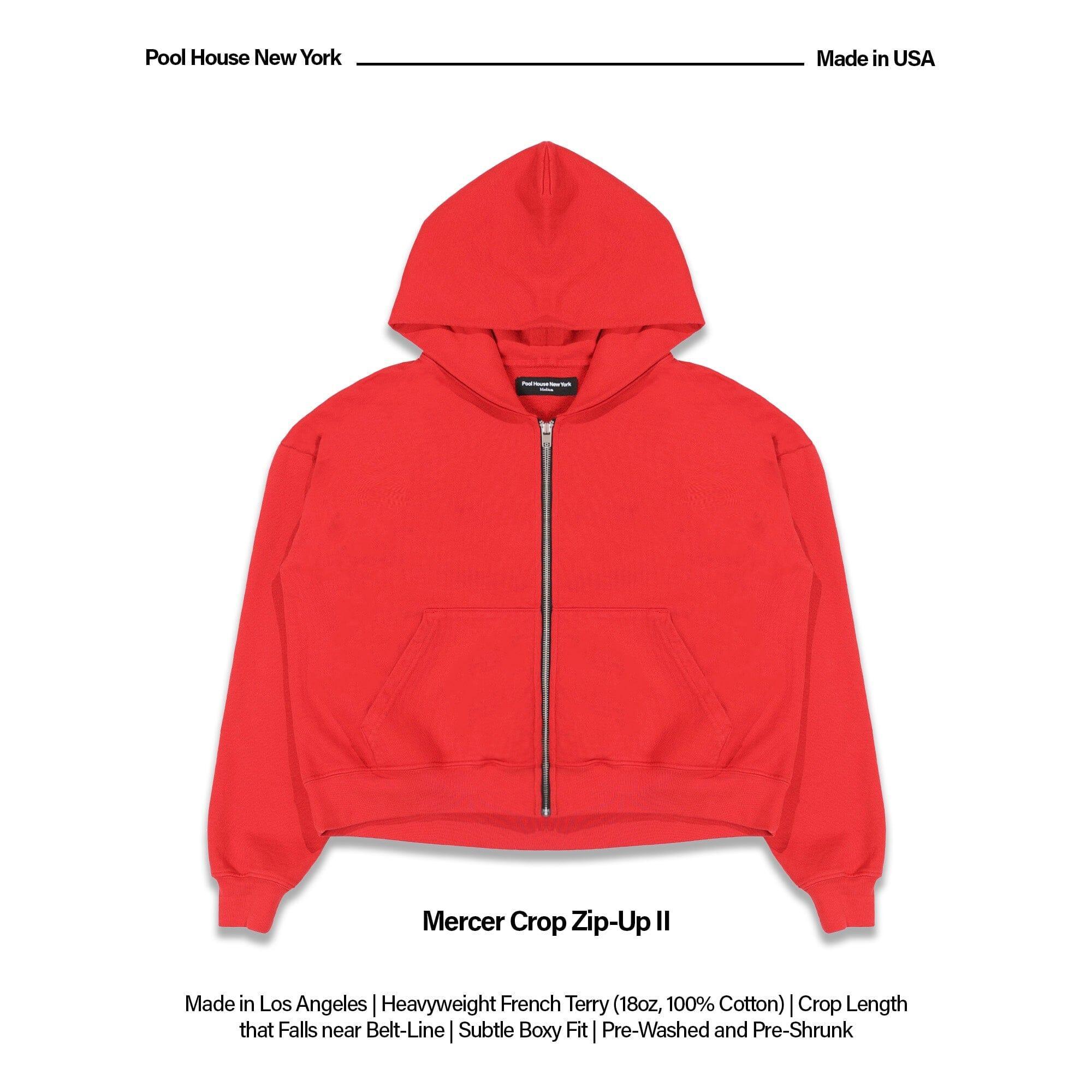 The Mercer Crop Zip II Product Image