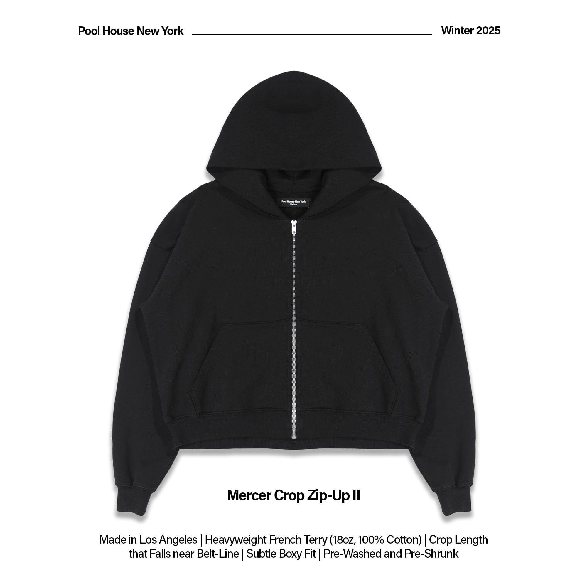 The Mercer Crop Zip II Product Image