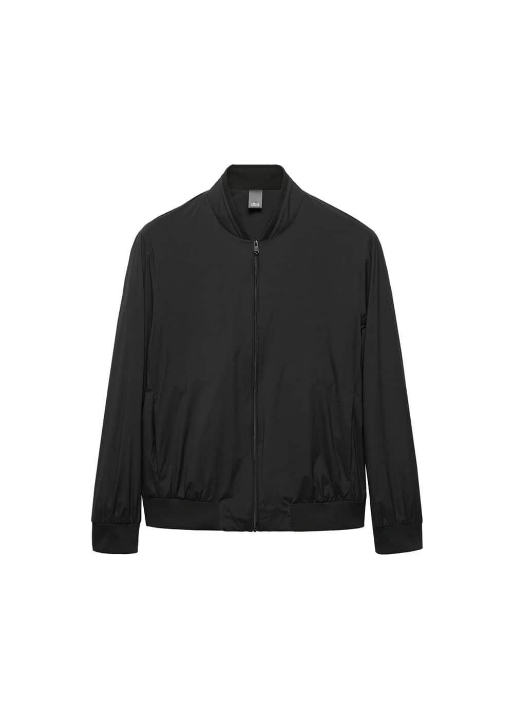 MANGO MAN - Bomber strech water repellent blackMen Product Image