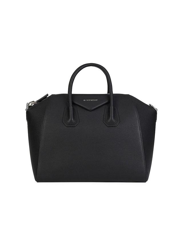 Antigona Medium Top Handle Bag in Grained Leather Product Image