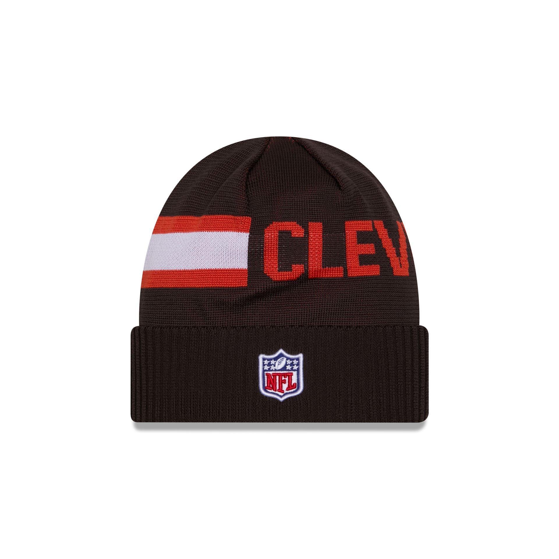 Cleveland Browns 2024 Cold Weather Tech Knit Beanie Male Product Image