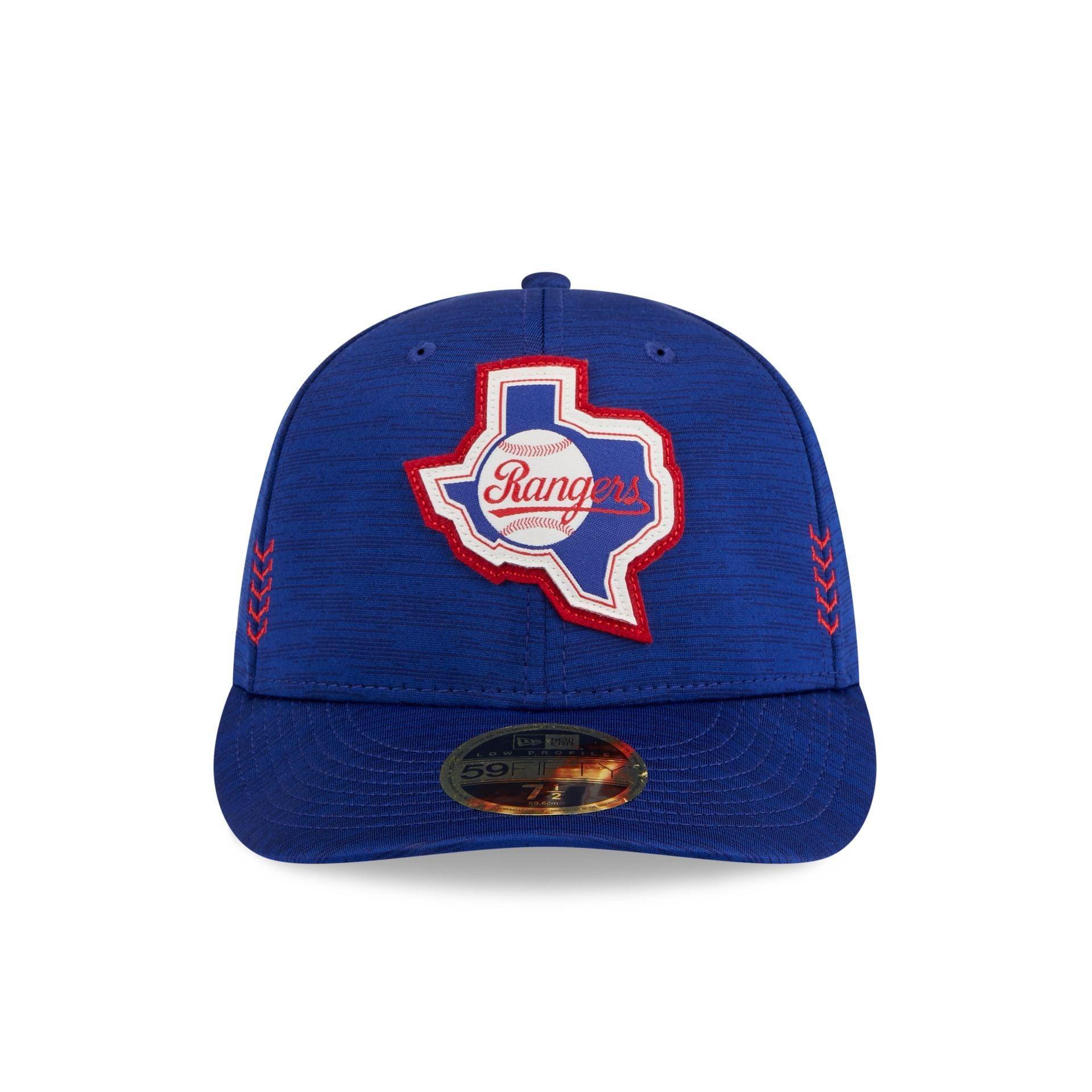 Texas Rangers 2024 Clubhouse Low Profile 59FIFTY Fitted Hat Male Product Image