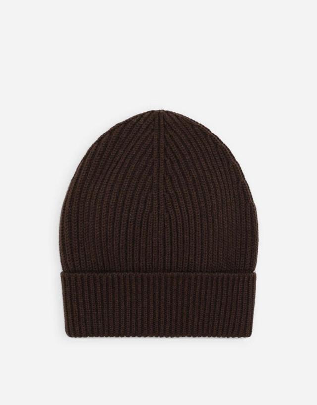 Wool And Cashmere Hat In Brown Product Image