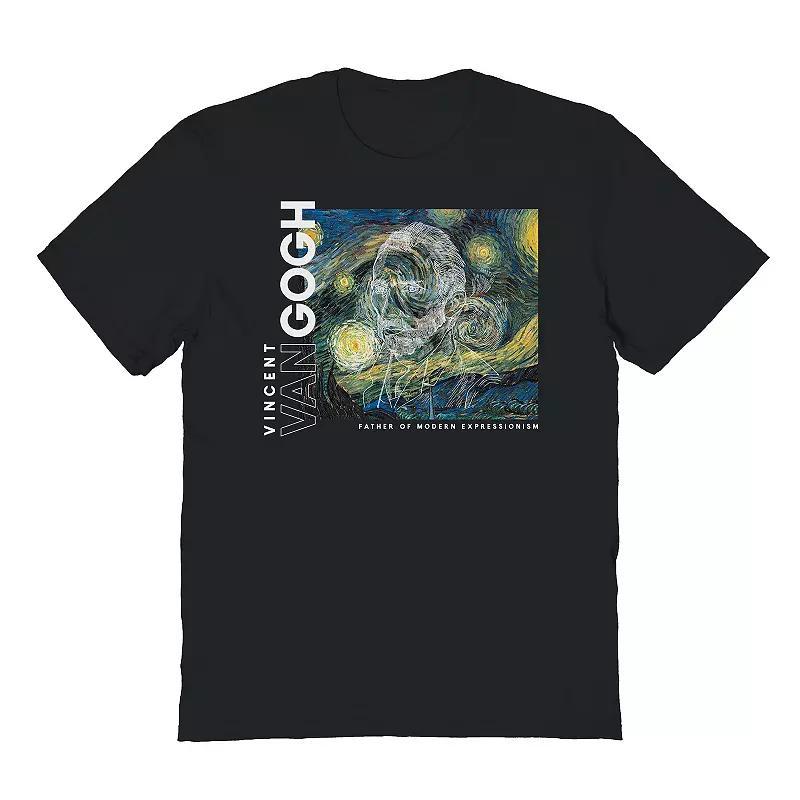 Mens Graphic Tee Van Gogh Expressionism Product Image