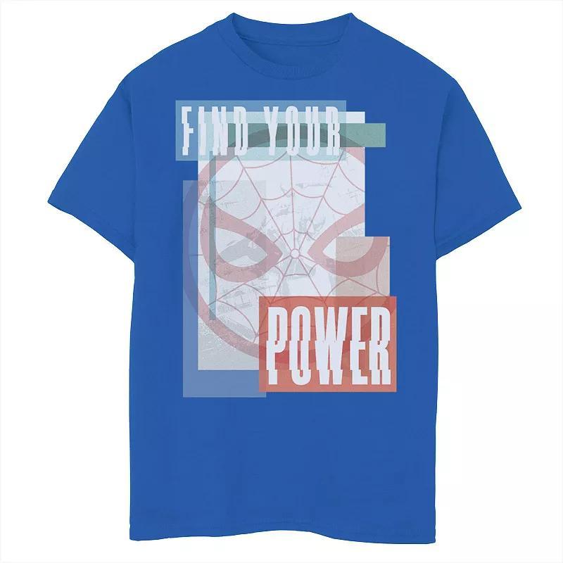 Boys 8-20 Marvel Spider-Man Find Your Power Pastel Portrait Graphic Tee, Boys Product Image