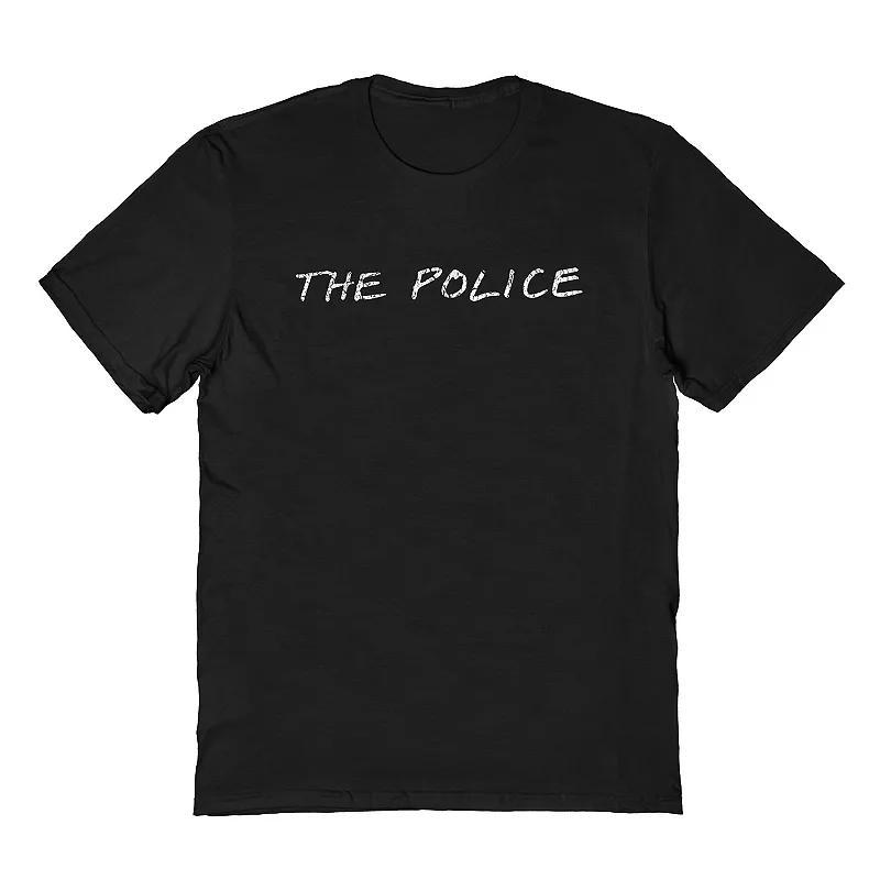 Mens The Police Tee Black Product Image