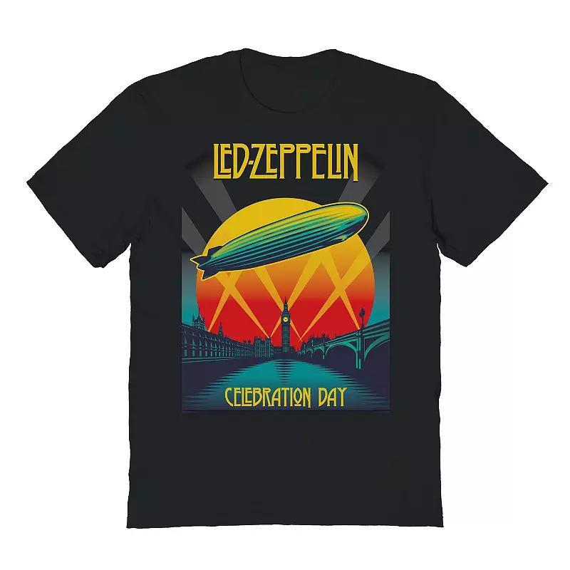 Mens Led Zeppelin Celebration Graphic Tee Product Image