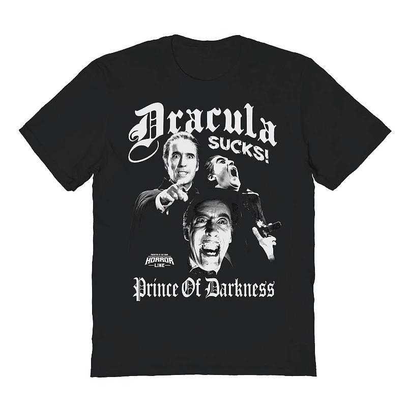 Mens Dracula Prince Of Darkness Horror Graphic Tee Product Image