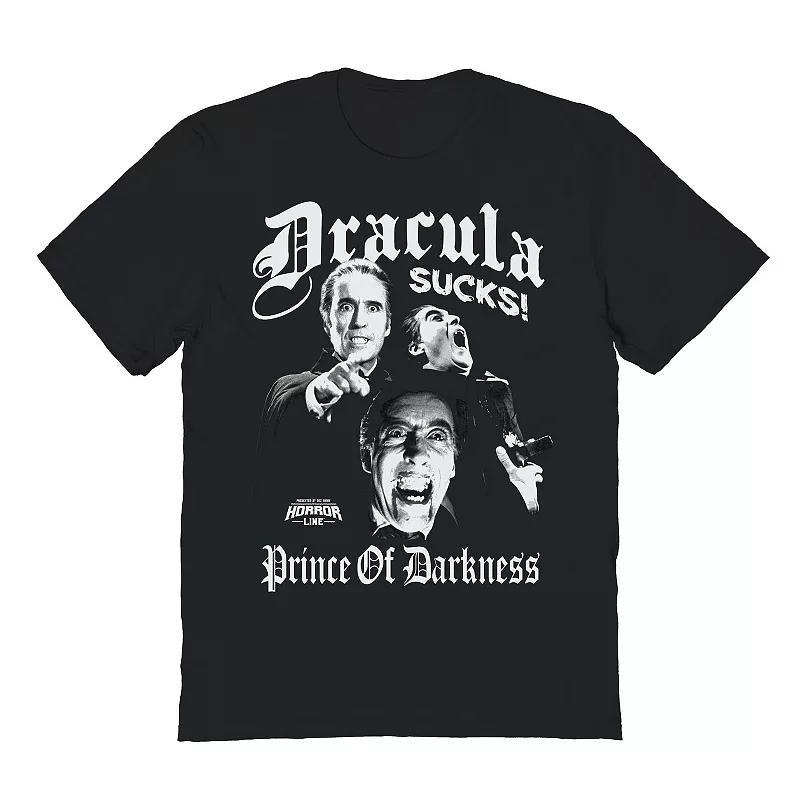 Mens Dracula Prince Of Darkness Horror Graphic Tee Product Image