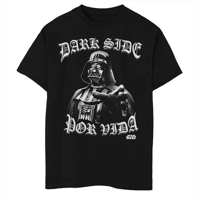 Mens Star Wars Darth Vader Dark Side Por Vida Tee Product Image