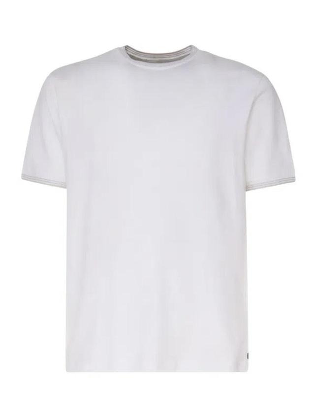 T-shirts And Polos In White, Stone Product Image