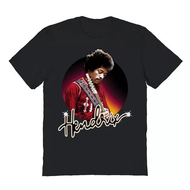 Mens Jimi Hendrix Circle Name Under Graphic Tee Product Image