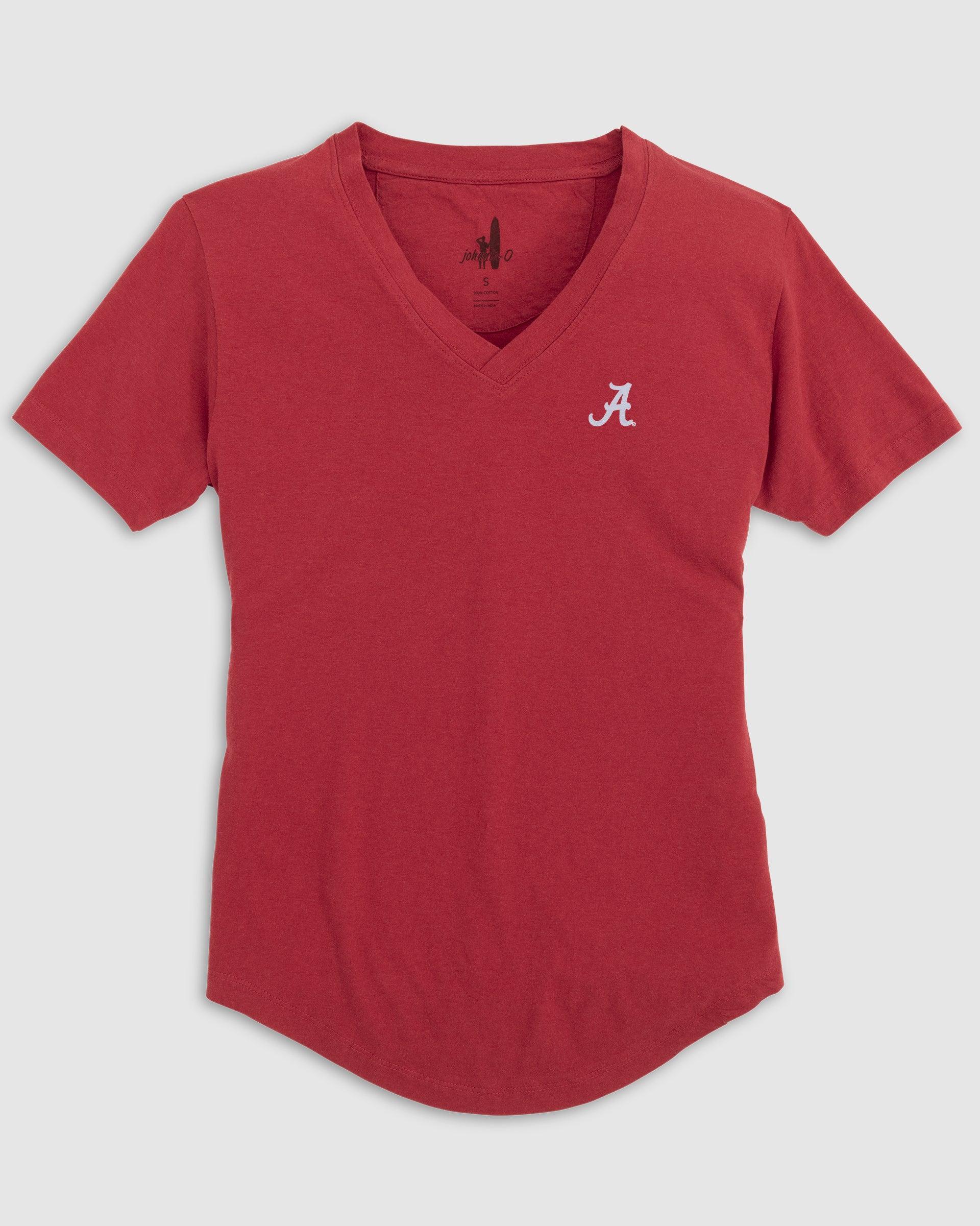 johnnie-O Southern California Merediths V-Neck T-Shirt - Trojan Logo Product Image