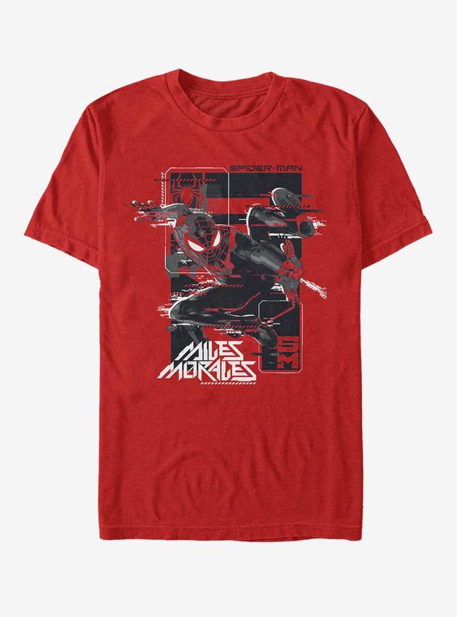 Marvel Spider-Man Slinging Web T-Shirt Product Image